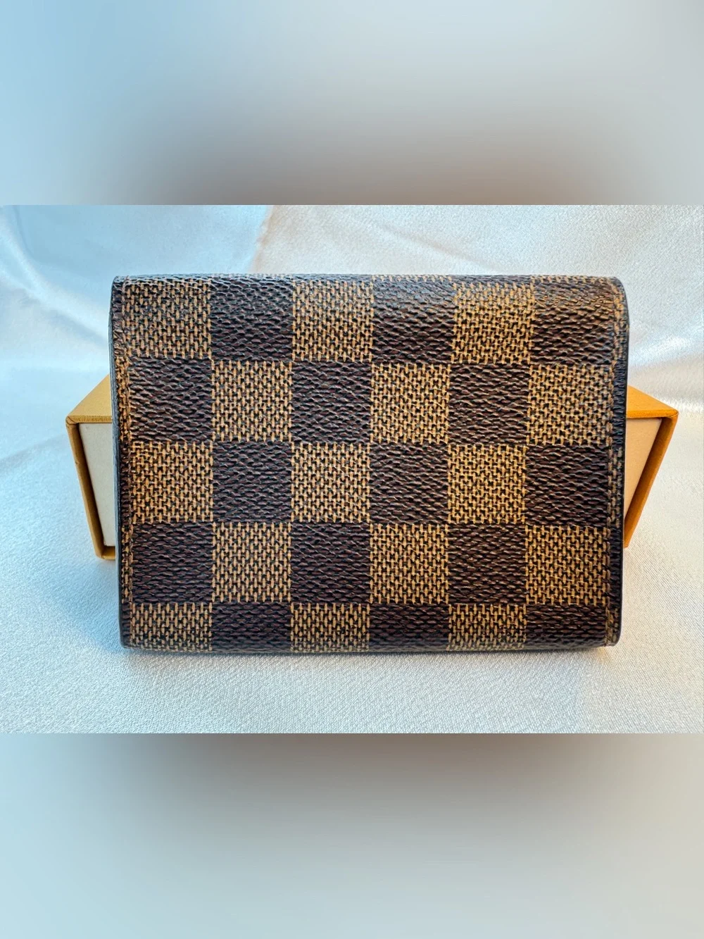 Louis Vuitton Damier Ebene Card Holder Wallet